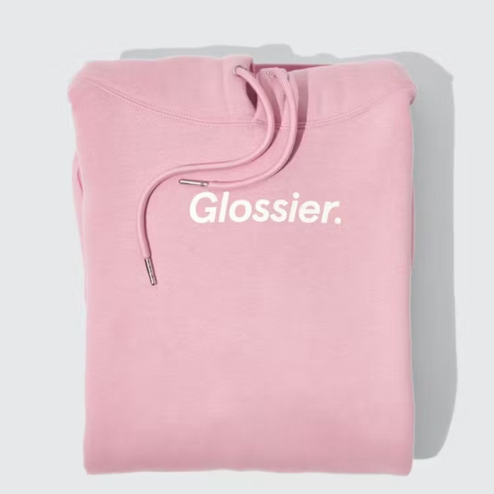 Glossier Blush Pink Sweatshirt